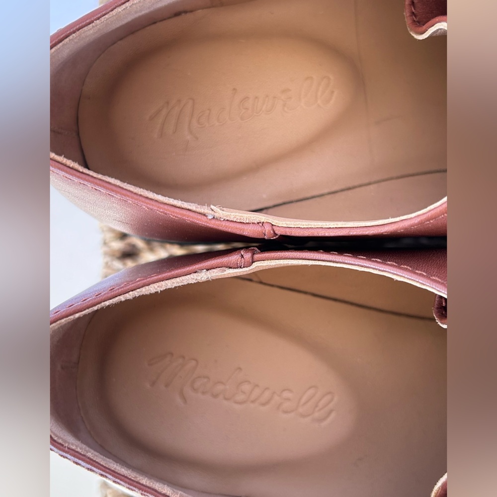 Madewell‎ Women’s The Hempstead Desert Boot Leather Lug Sole Size 9.5 - Picture 6 of 12